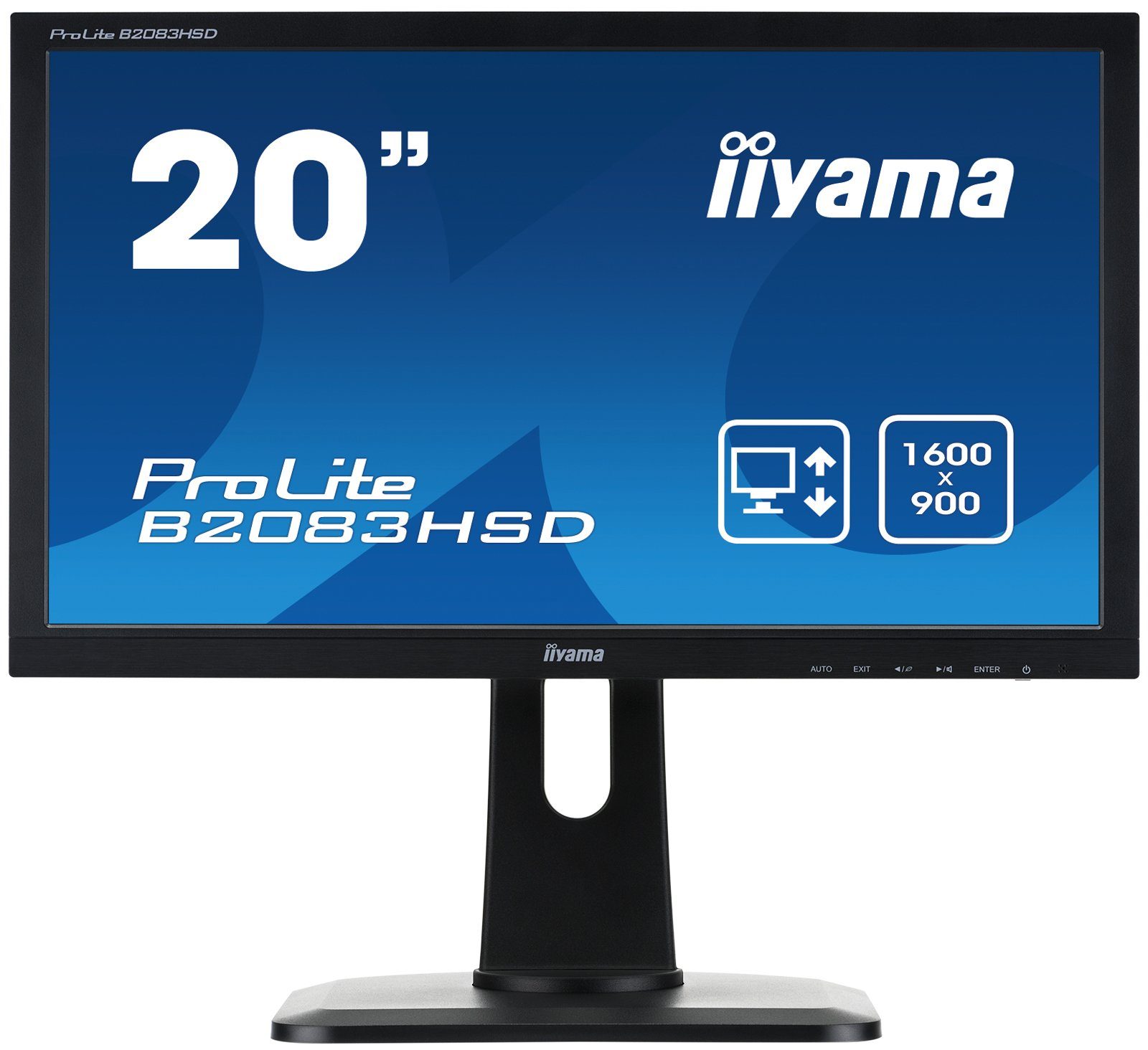 Iiyama B2083HSD-B1 LCD-Monitor