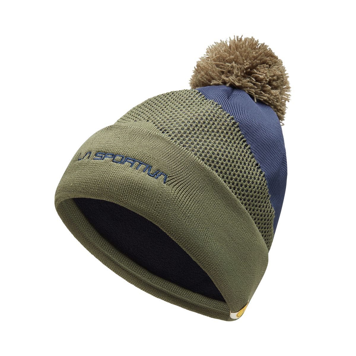 La Sportiva Beanie Knitty Beanie Stylische Mütze aus recyceltem Polyester für Skitouren und