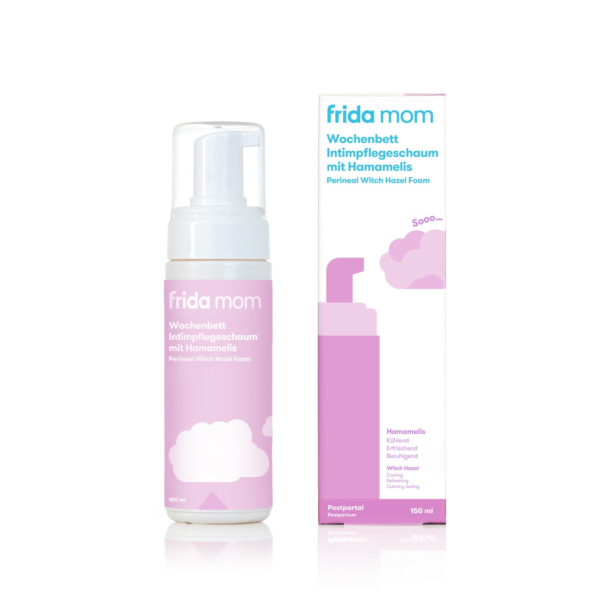Frida Интимная забота Frida Mom Wochenbett Интимная заботаschaum mit Hamamelis, 150 ml