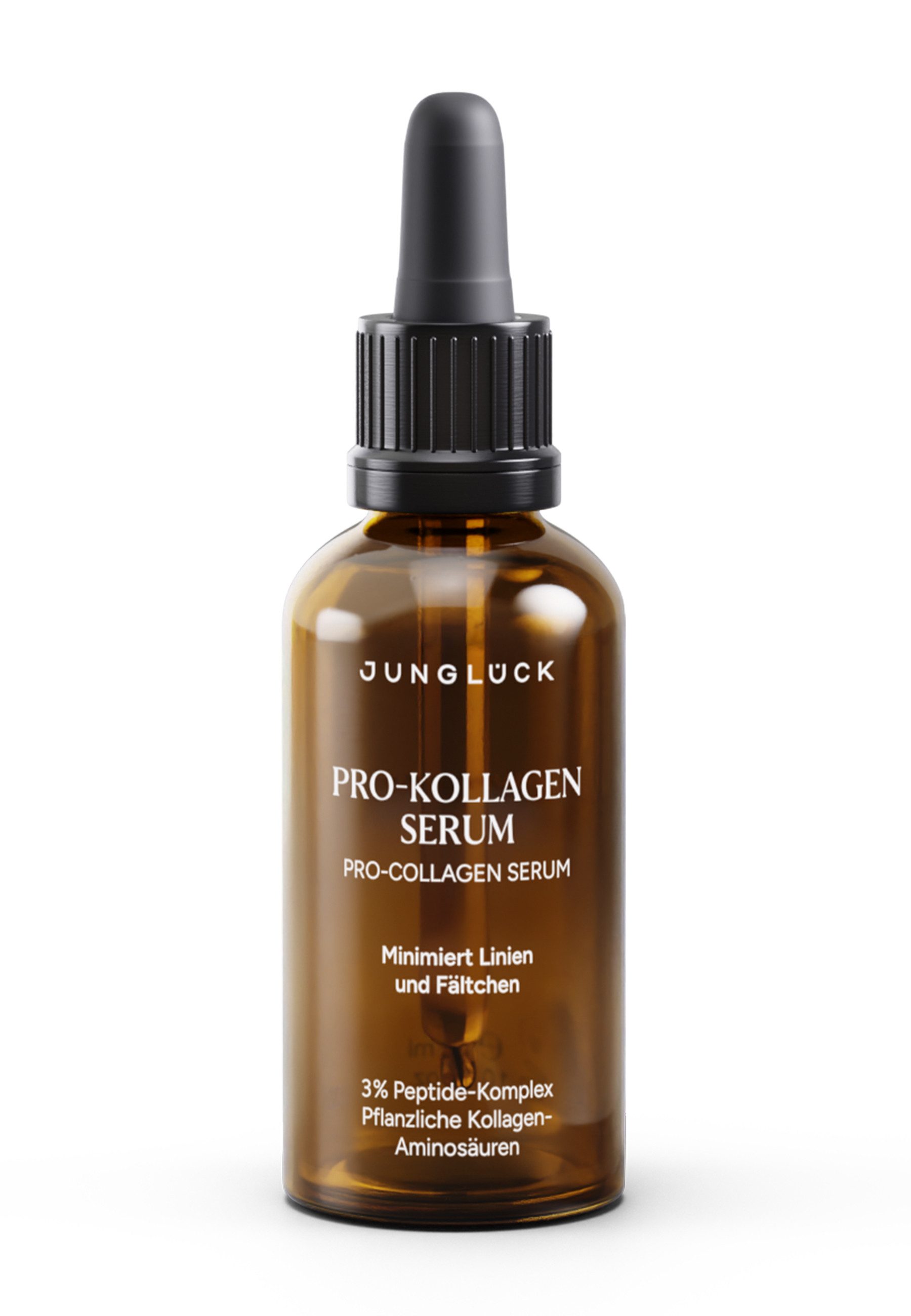 JUNGLÜCK Gesichtsserum Pro-Kollagen Serum, 1-tlg., Verbessert die Hautelastizität und mindert Falten