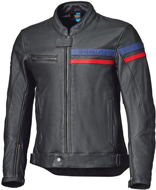 Held Biker Fashion Motorradjacke Midway Motorrad Lederjacke Rückenprotektor günstig online kaufen