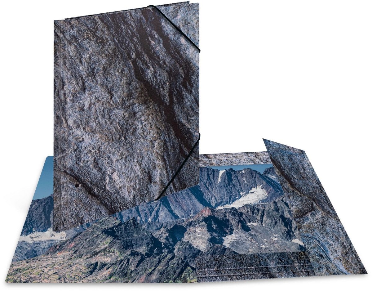 HERMA Fächermappe Sammelmappe A4 Karton Stone