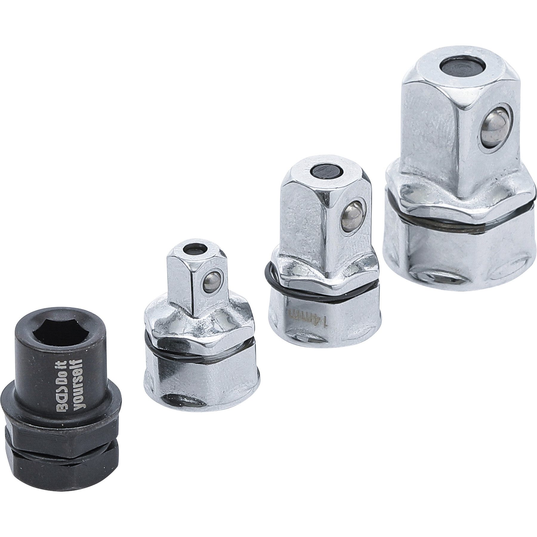 BGS technic Ratschenringschlüssel BGS TECHNIC Adapter-Satz für Ratschen-Ringschlüssel, 4-teilig