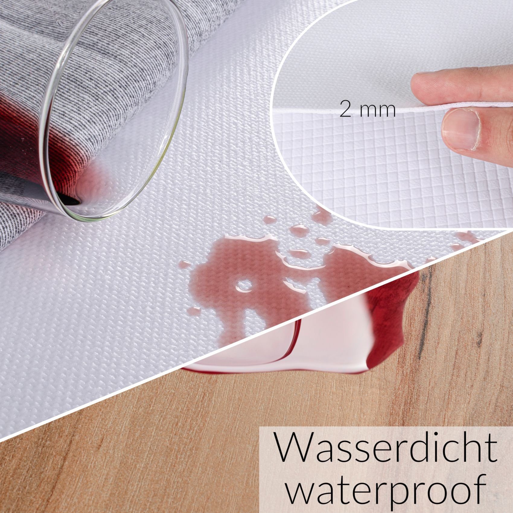 ANRO Tischdecke Tischschoner Schutzauflage für Tisch Schutzmatte Tischpolst günstig online kaufen