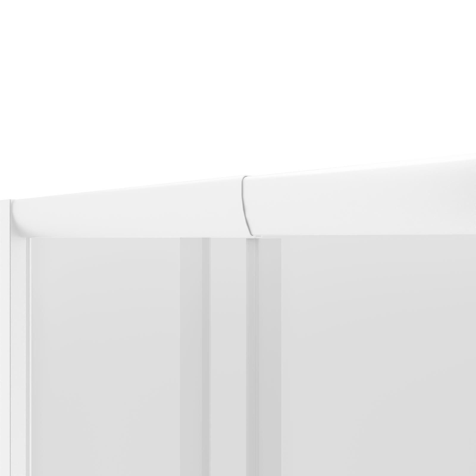 Schulte Eckdusche Sunny verstellbar 75-90 cm 175 cm Höhe, BxT: 90x90 cm, Sicherheitsglas, Schiebetüren Eckeinstieg – Bild 5 von 5