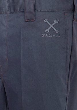 KingKerosin Stoffhose Garage Wear in Oil-Washed Optik