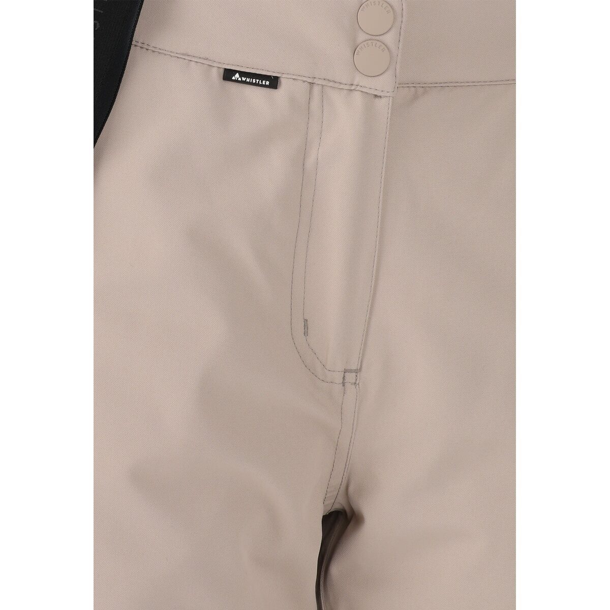 WHISTLER Skihose Drizzle Ski Pant W-Pro 10000 (wasserdicht, winddicht) beige Damen