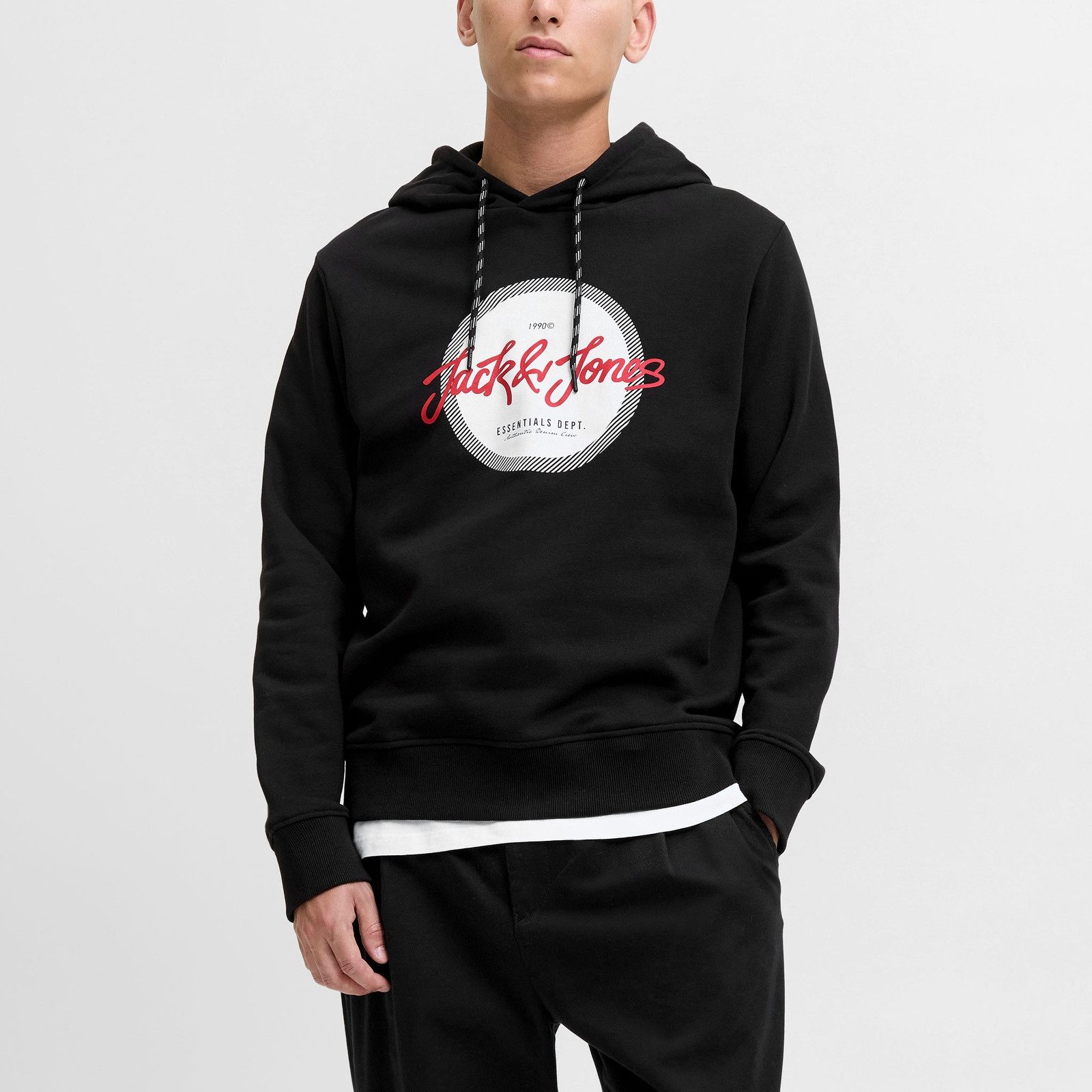 Jack & Jones Hoodie JJURBAN Sweat Hood mit großem Print auf der Vorderseite günstig online kaufen
