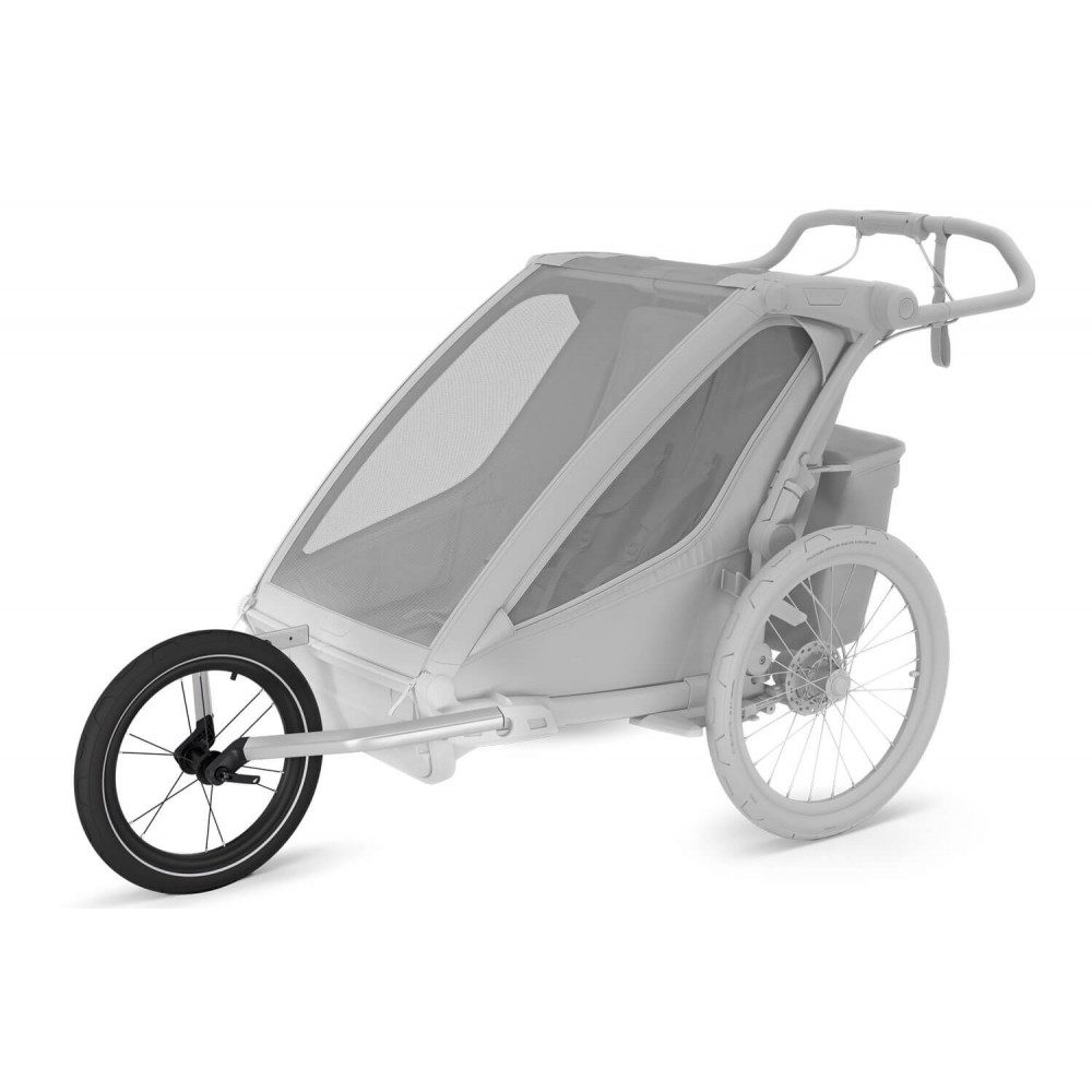 Thule Jogger-Kinderwagen Jogging Kit 2 DOUBLE Jogging-Buggy für 2 Kinder