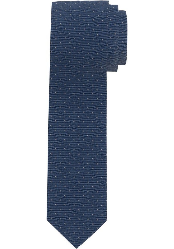 OLYMP Krawatte Seidenkrawatte, Klassisches Design im Büro und modisches  Accessoire in der Freizeit