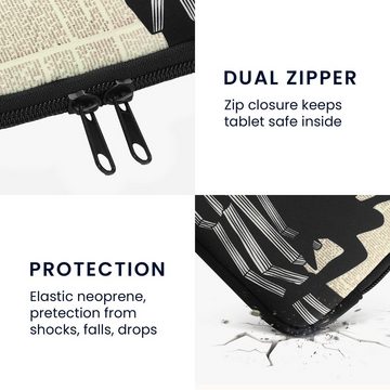 kwmobile E-Reader-Hülle Tasche für eReader, Neopren Hülle Schutzhülle - 17 x 12 x 2 cm Innenmaße