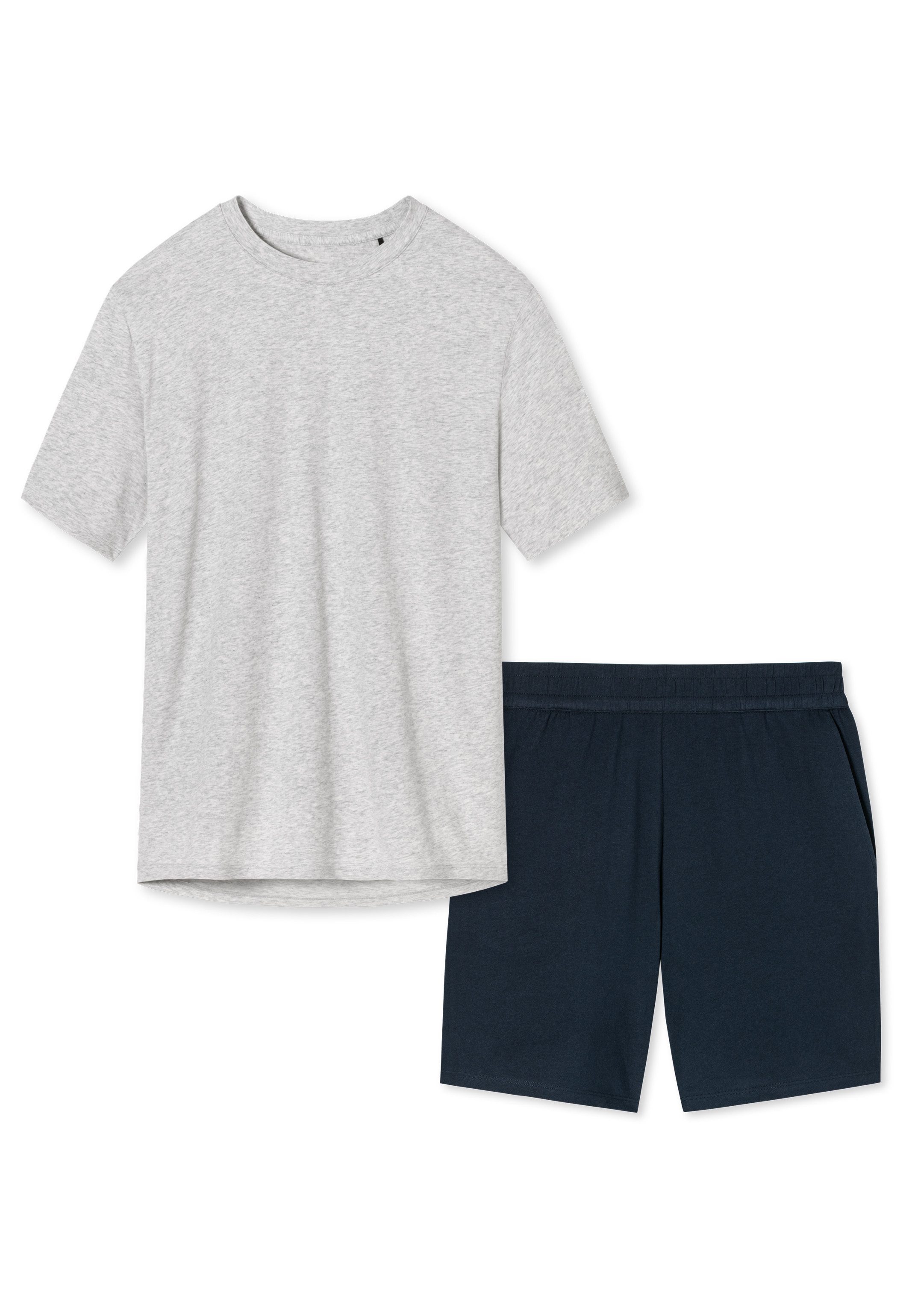 Schiesser Pyjama Organic Cotton (Set, 2 tlg) Schlafanzug - Baumwolle günstig online kaufen