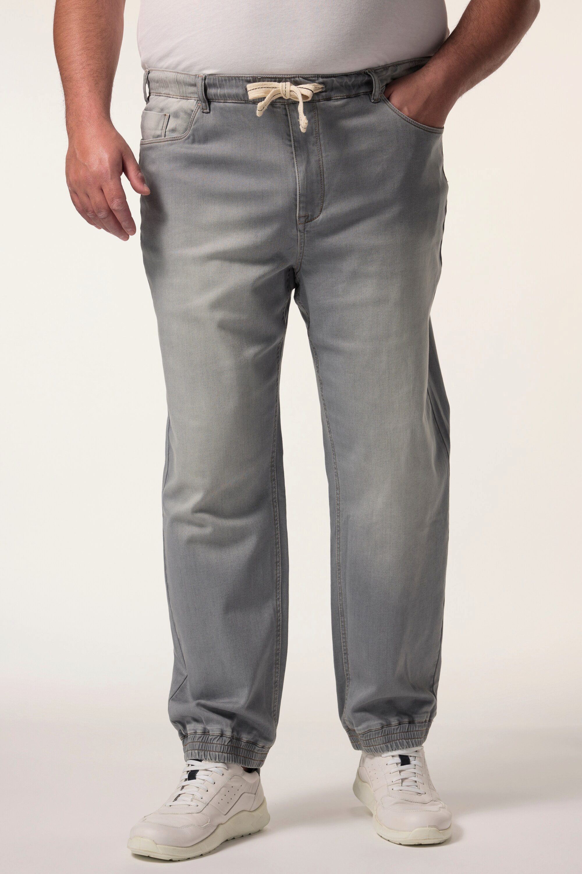 Men Plus 5-Pocket-Jeans Men+ Superstretch-Schlupfjeans Straight günstig online kaufen