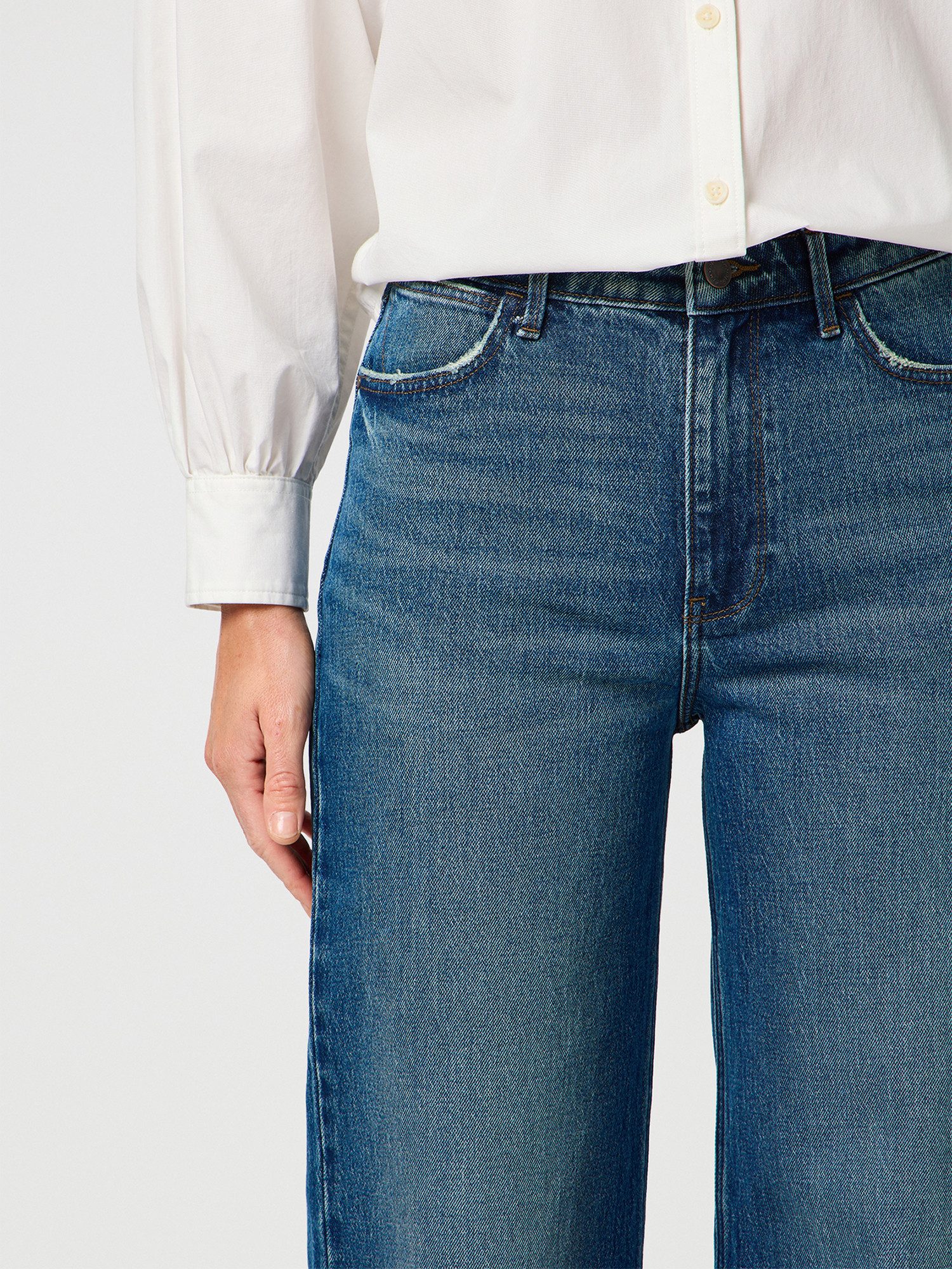 Wrangler Loose-fit-Jeans lockere, gerade Beinform - LOOSE STRAIGHT MUSE