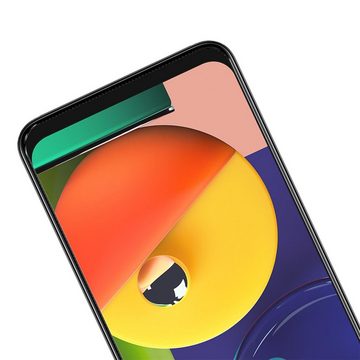 CoolGadget Schutzfolie Panzerfolie für Samsung Galaxy A70, (9H Härtegrad, 2x Schutzglas, 1xReinigungset), Displayfolie Panzer Schutzfolie 2 Stück für Samsung A70 Glas Folie