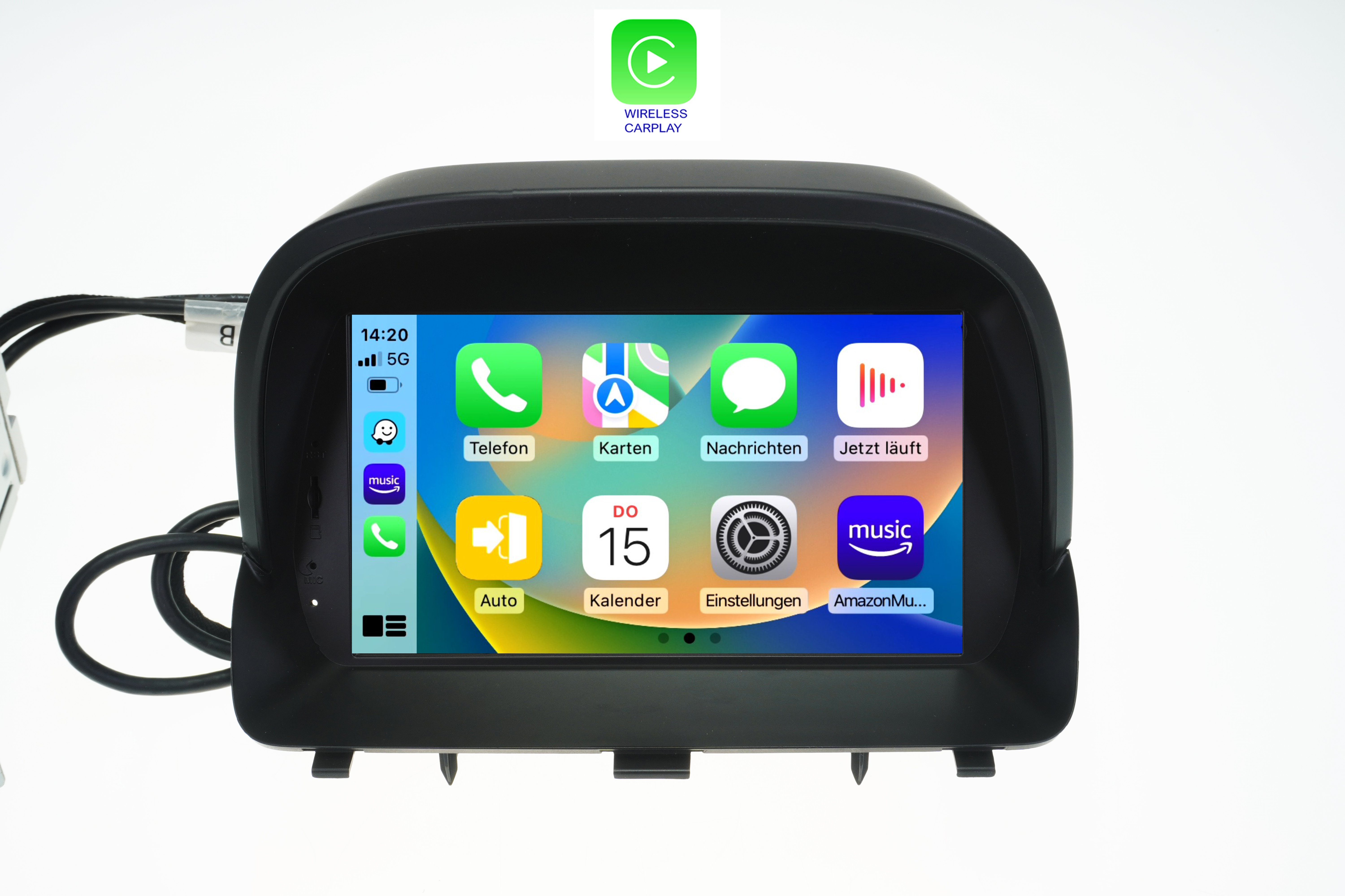 TAFFIO Für 8" Einbau-Navigationsgerät Autoradio A Mokka GPS Opel Android CarPlay Touchscreen