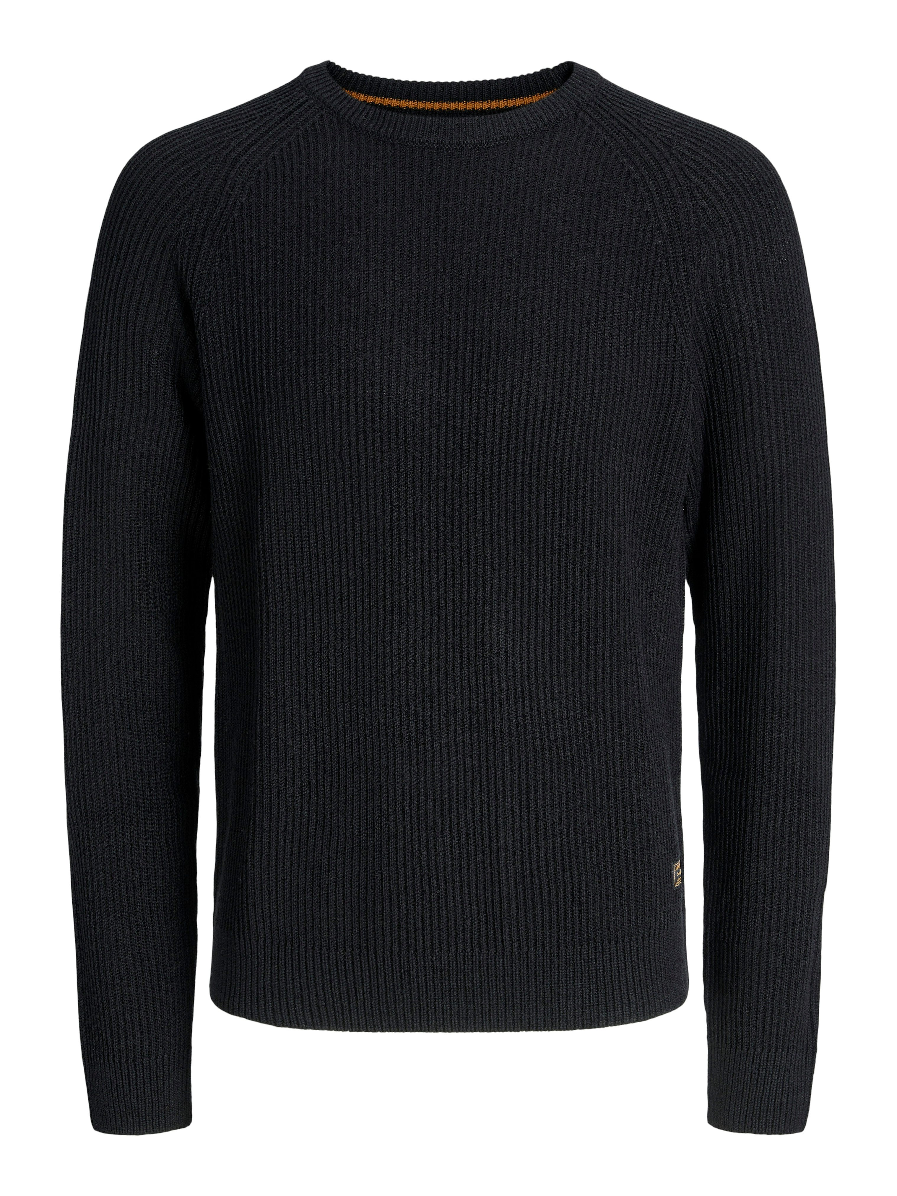Jack & Jones PlusSize Strickpullover JJPANNEL KNIT CREW NECK AW25 PLS günstig online kaufen
