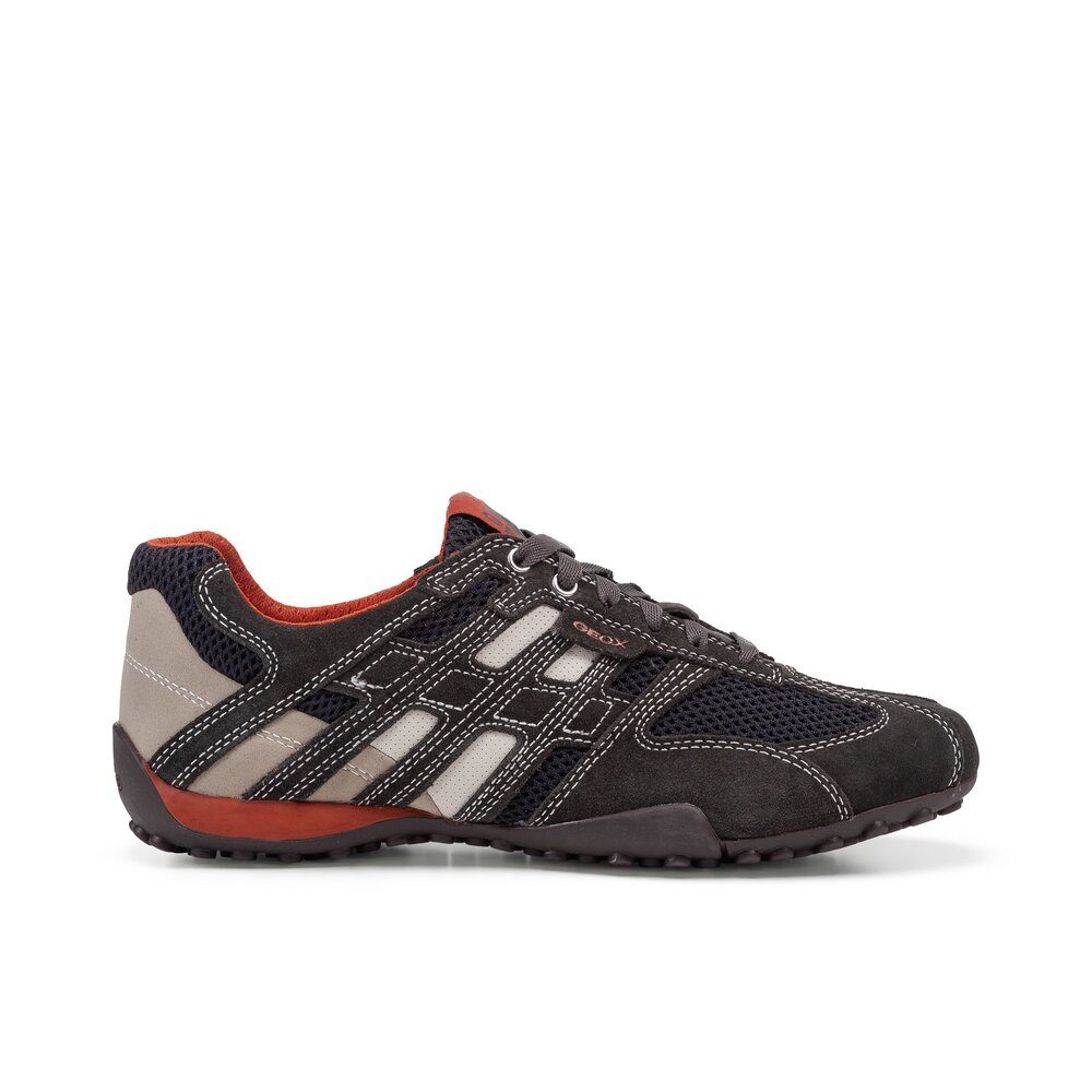 Geox Geox - U SNAKE K - SCAM.+MESH - Schwarz Stiefel