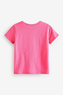 Next T-Shirt Kurzarm-T-Shirt mit Pailletten (1-tlg)