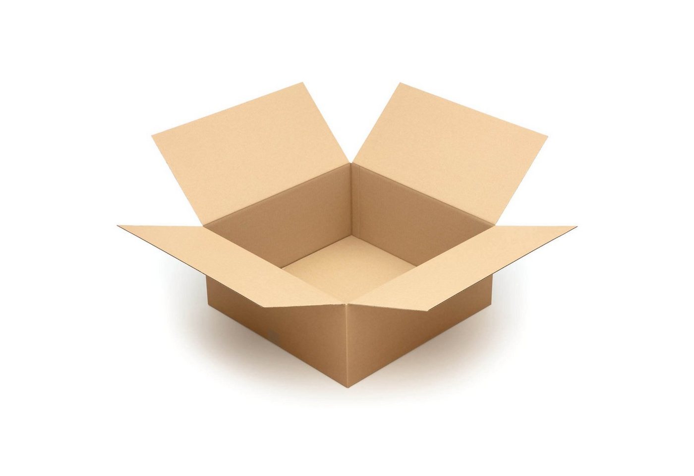 Thumbnail - KK Verpackungen Versandkarton, Faltkartons 580 x 580 x 250 mm Postversand Warenversand Wellpappkarton