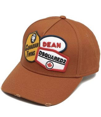 Dsquared2 Baseball Cap Dsquared2 Multi Patch Icon Deadstock Baseballcap Kappe Basebalkappe Tr