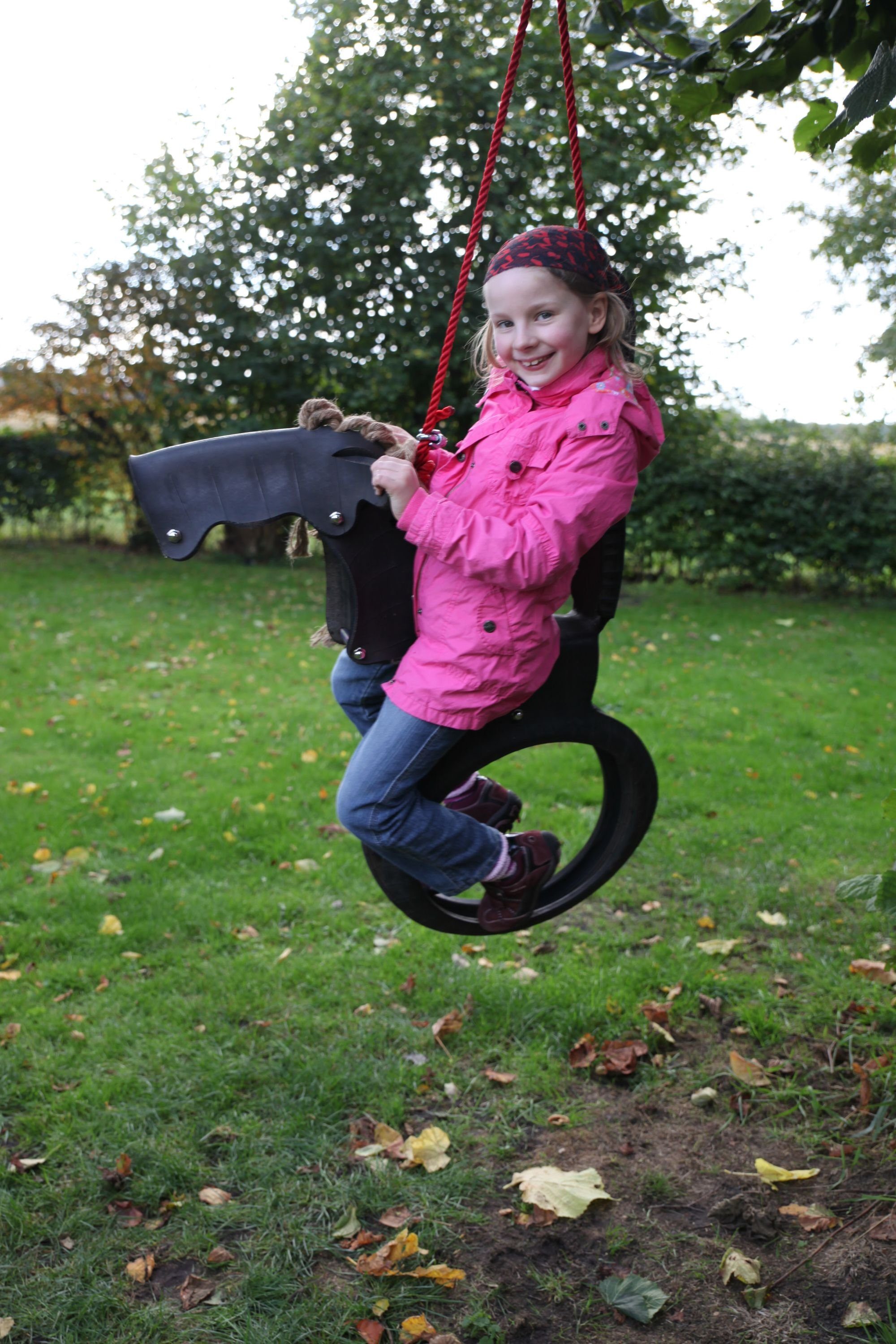 esschert design Schwingpferd Kinderschaukel Pferdeschaukel