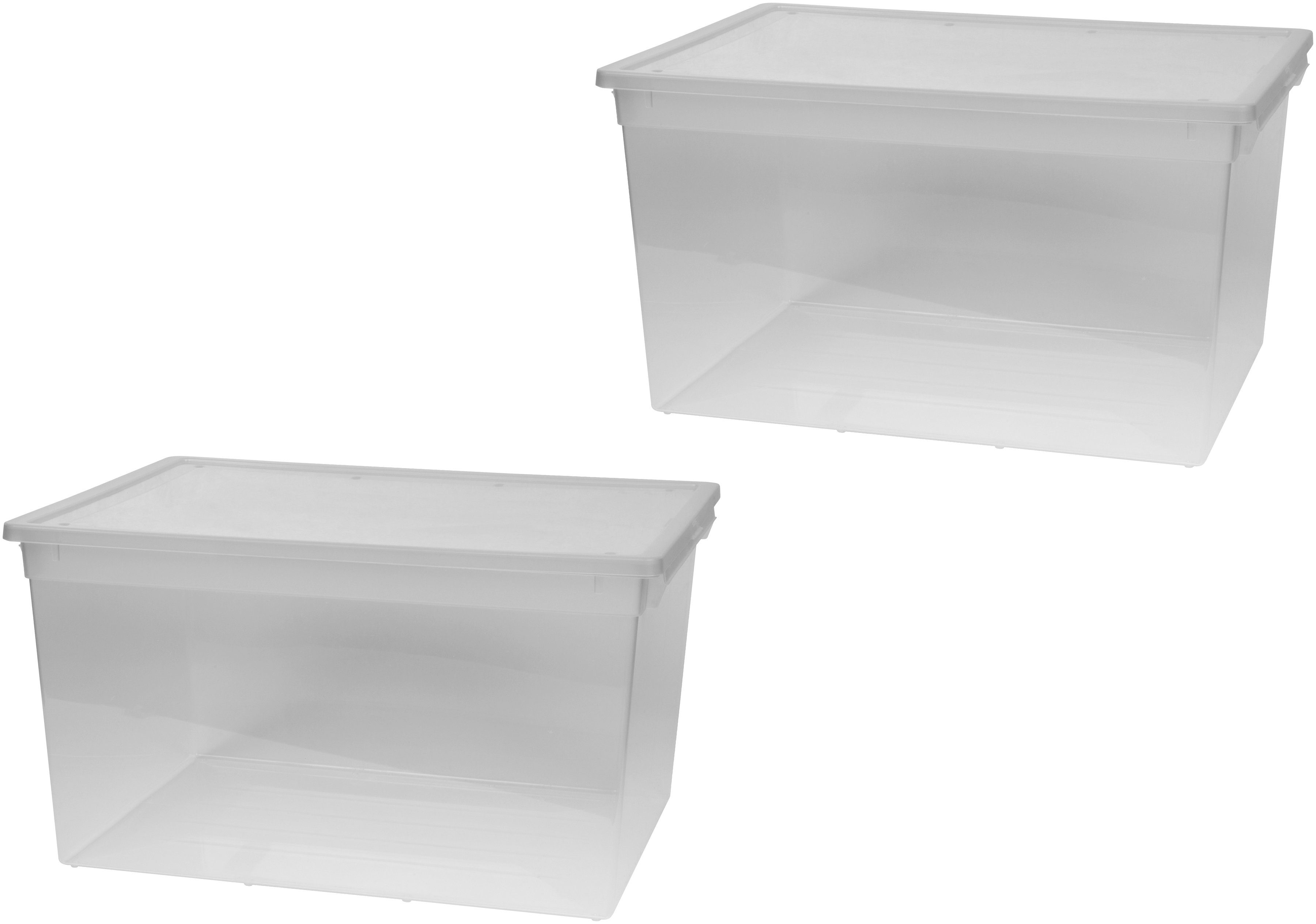 Kreher Aufbewahrungsbox (Set, 2 Stück), mit Deckel, Größe XXL online