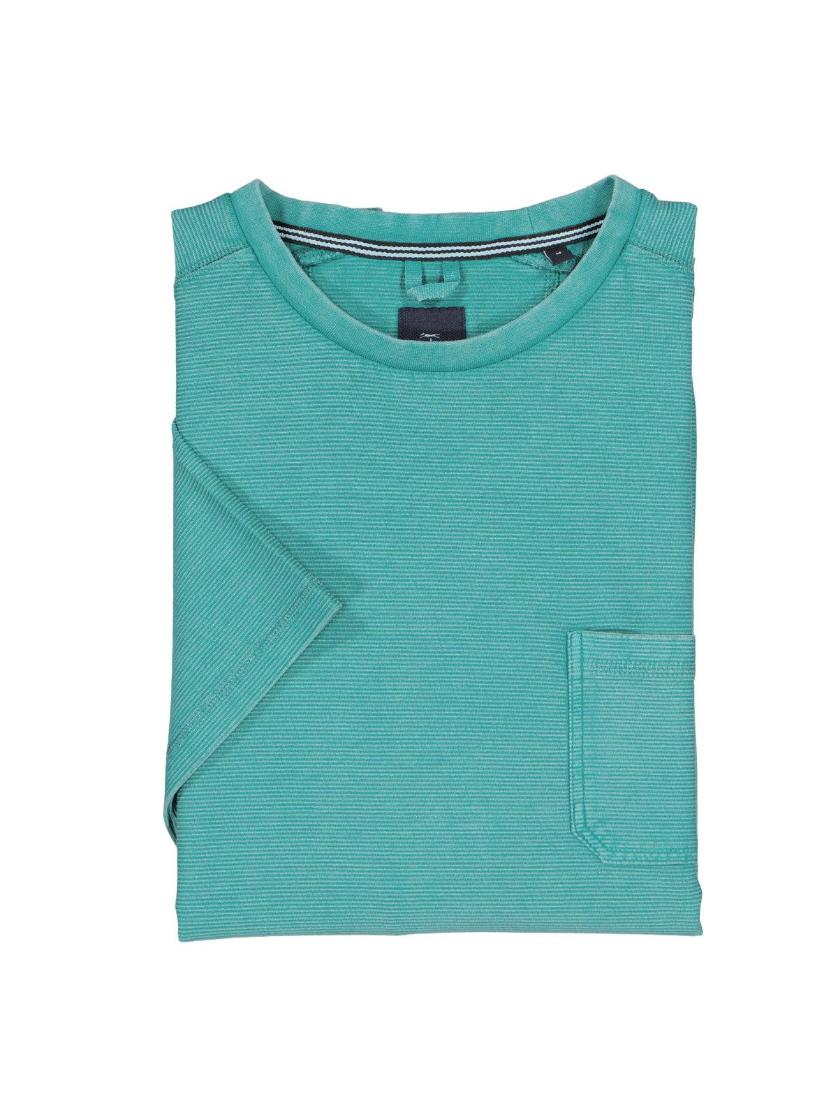 Engbers T-Shirt engbers Herren T-Shirt strukturiert, Petrolgruen günstig online kaufen