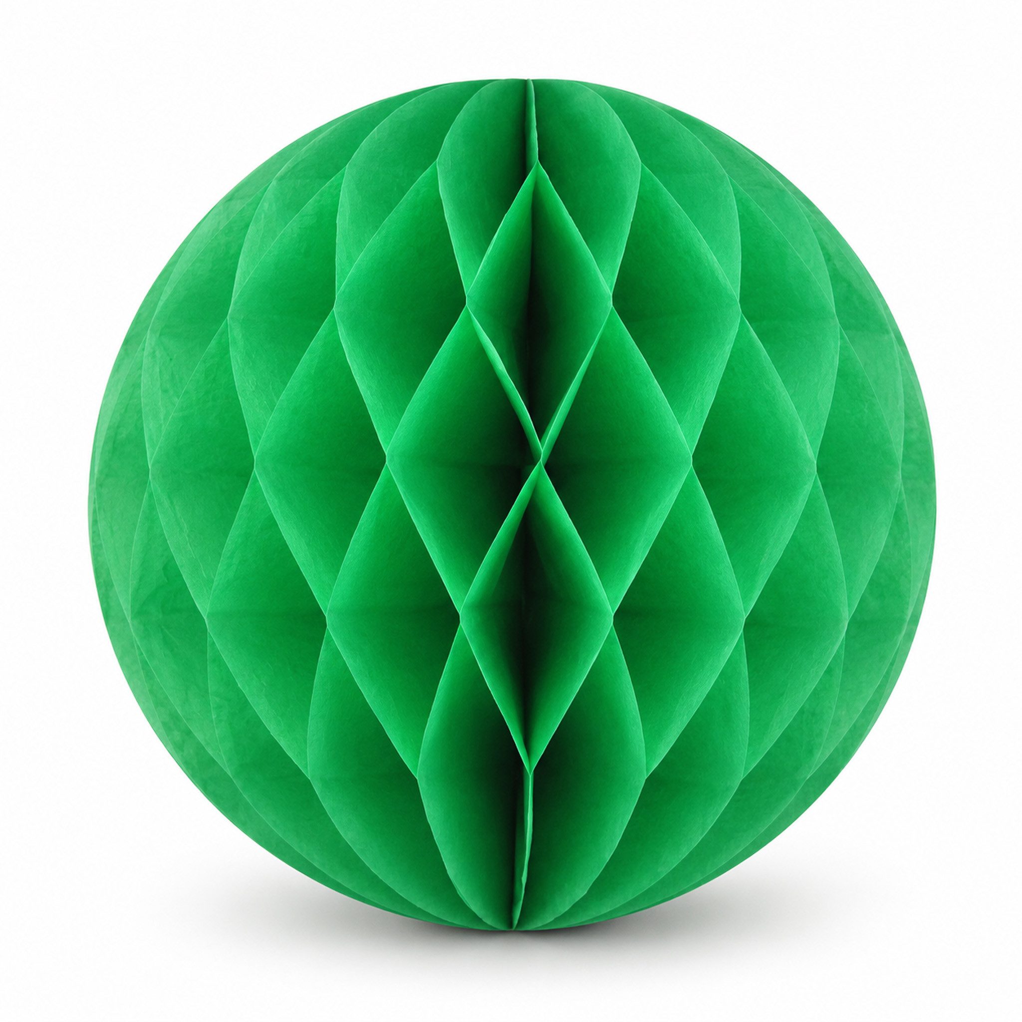 Creativery Wabenball, Wabenball 20cm Papier 1 Stück Grün