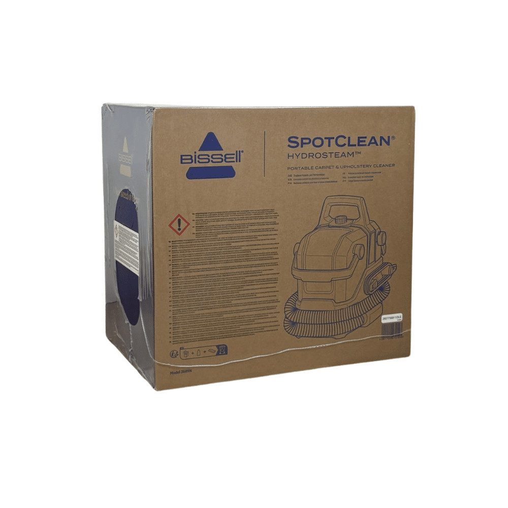 Bissell Wasch-Sauger Bissell SpotClean HydroSteam - 3689N, 1000 W, beutellos, 16.800 Pa Saugkraft, 3 Reinigungsmodi, 100°C Dampftemperatur