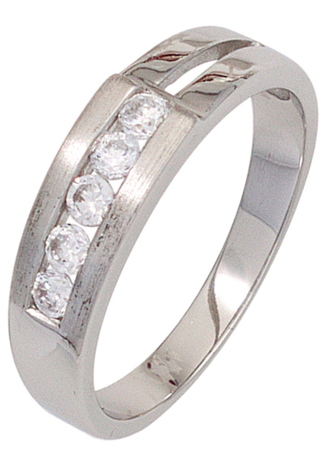 JOBO Silberring, 925 Silber mit Zirkonia günstig online kaufen