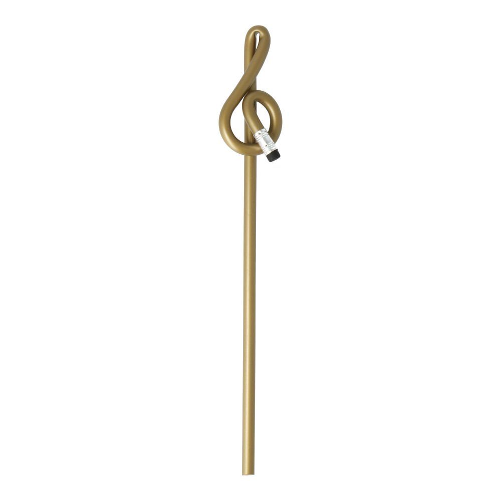 mugesh Bleistift Bleistift Violinschlüssel / Notenschlüssel, für Musiker gold