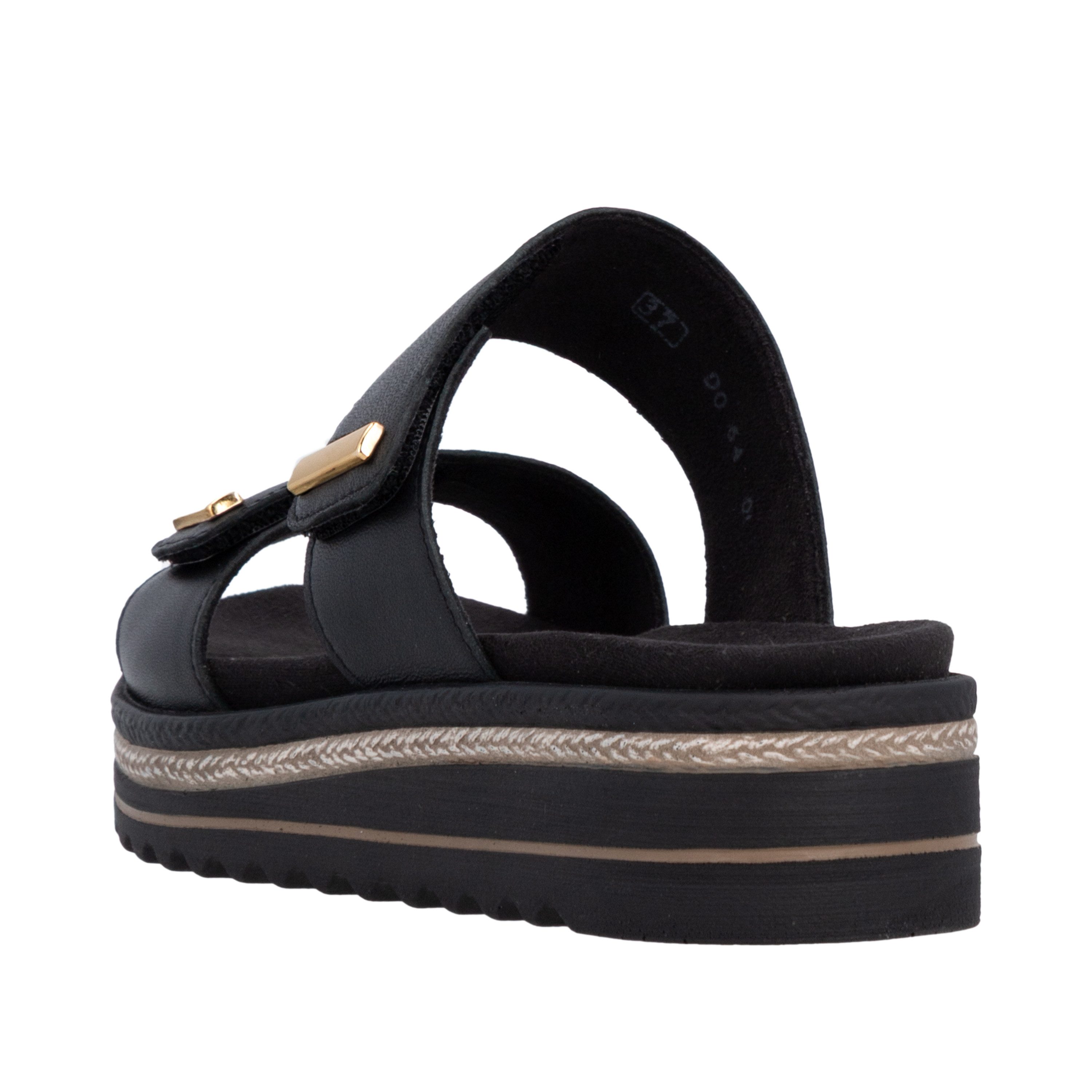 Remonte Pantolette Sommerschuh, Hausschuh, Plateauschuh mit Softfußbett