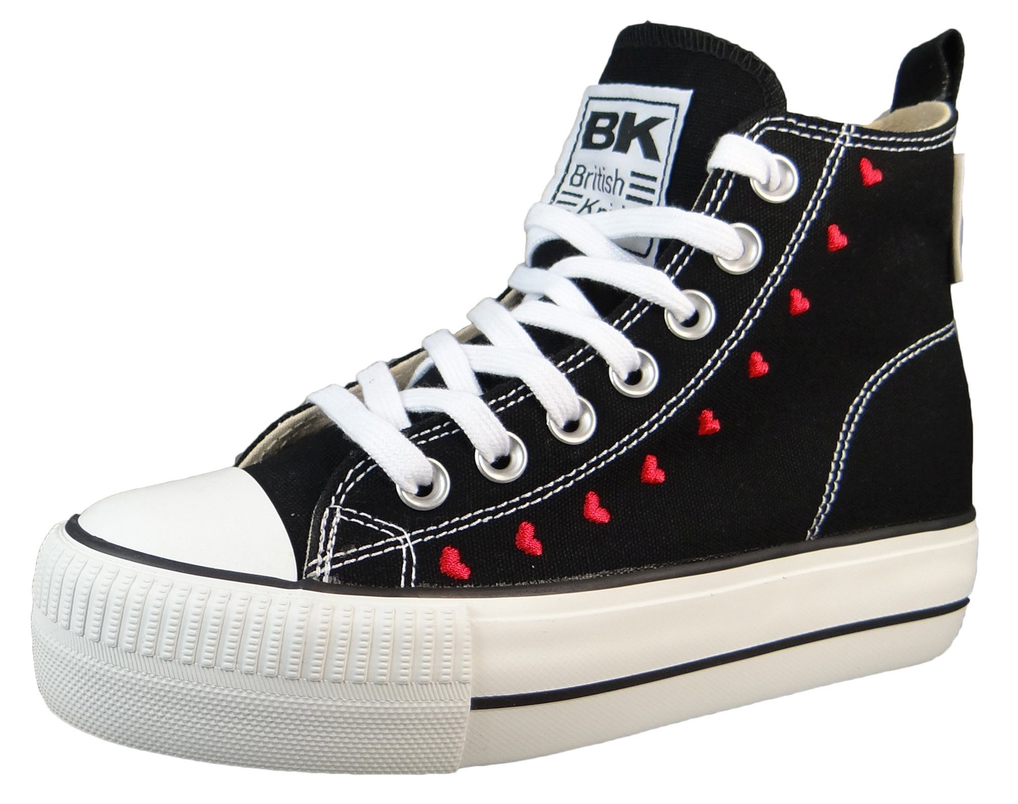 British Knights B51-3730 01 black/hearts Sneaker