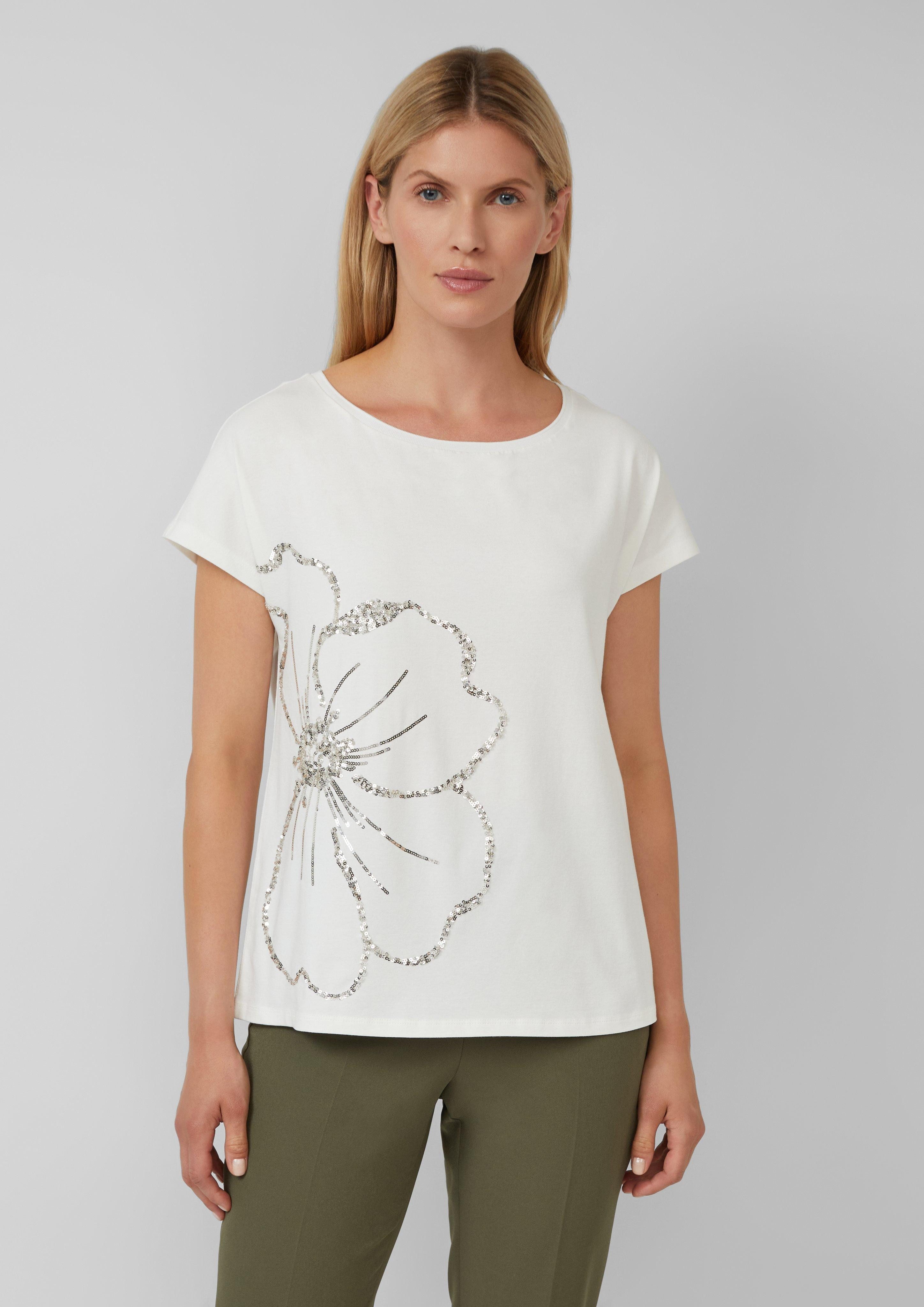 s.Oliver BLACK LABEL Kurzarmshirt T-Shirt im günstig online kaufen