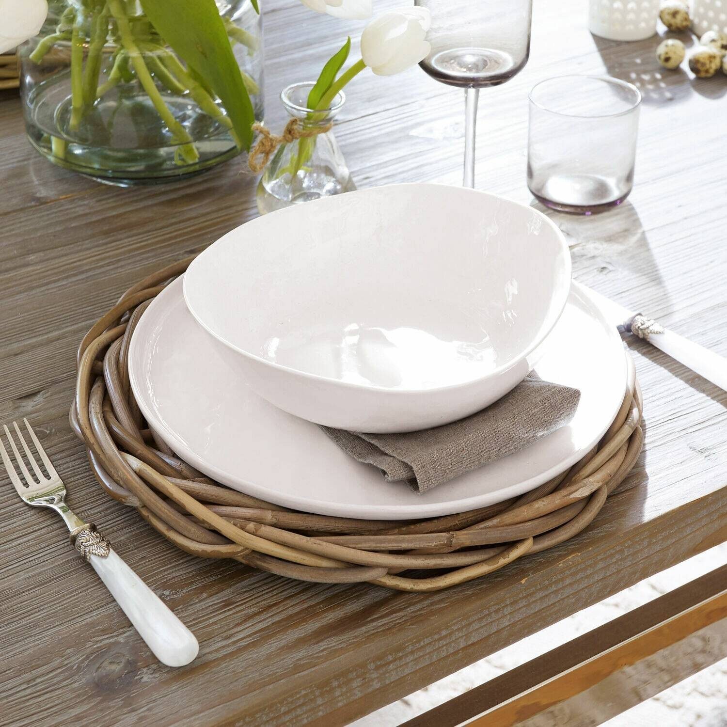 Mirabeau Platzset Platzteller 2er Set Bland braun, none – Bild 3 von 4