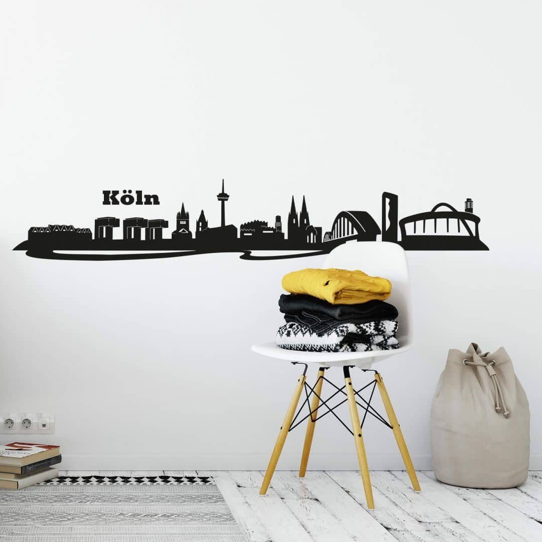 K&L Wall Art Wandtattoo Stadt Wandtattoo günstig online kaufen