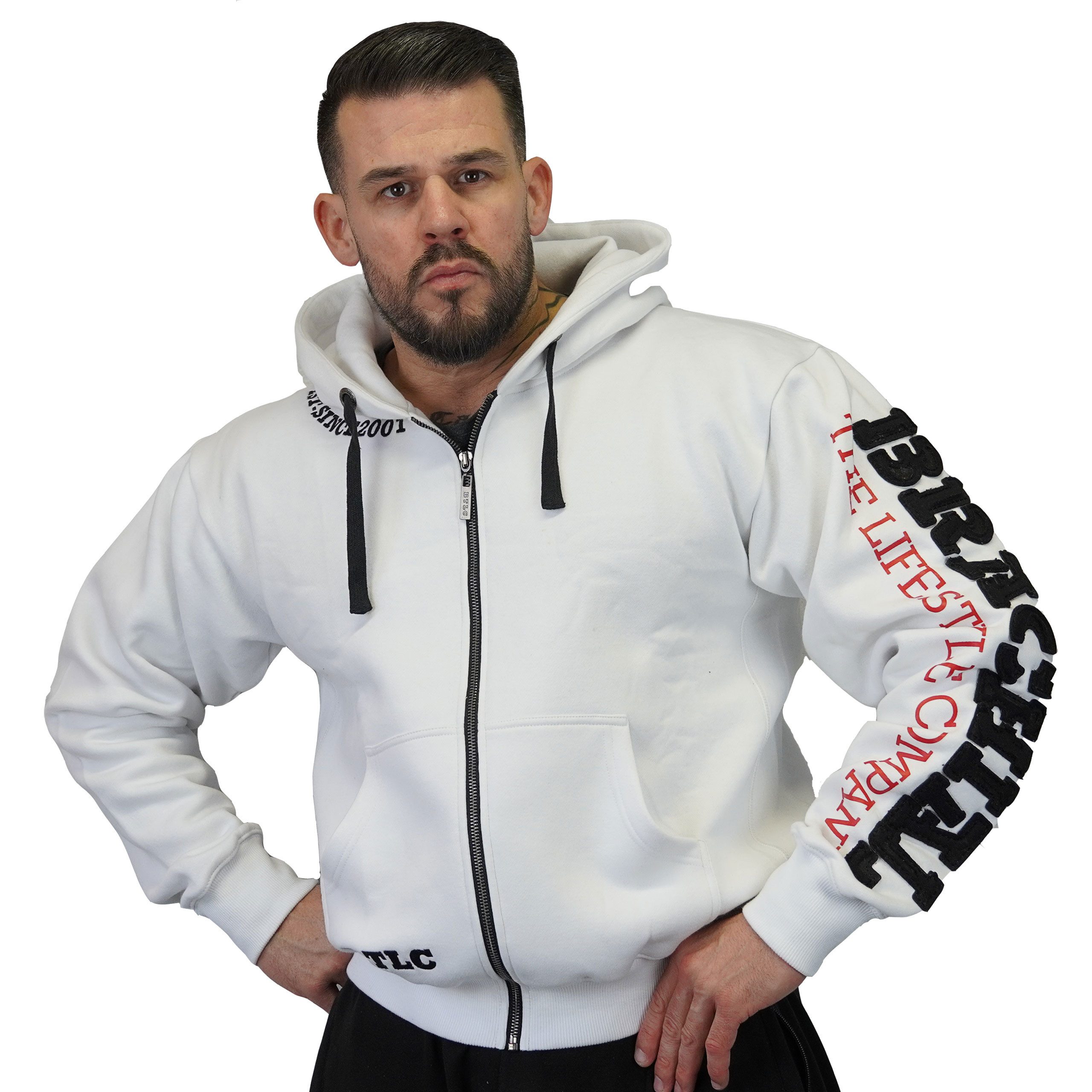 BRACHIAL THE LIFESTYLE COMPANY Kapuzensweatjacke Brachial Zip-Hoody "Gym" w günstig online kaufen