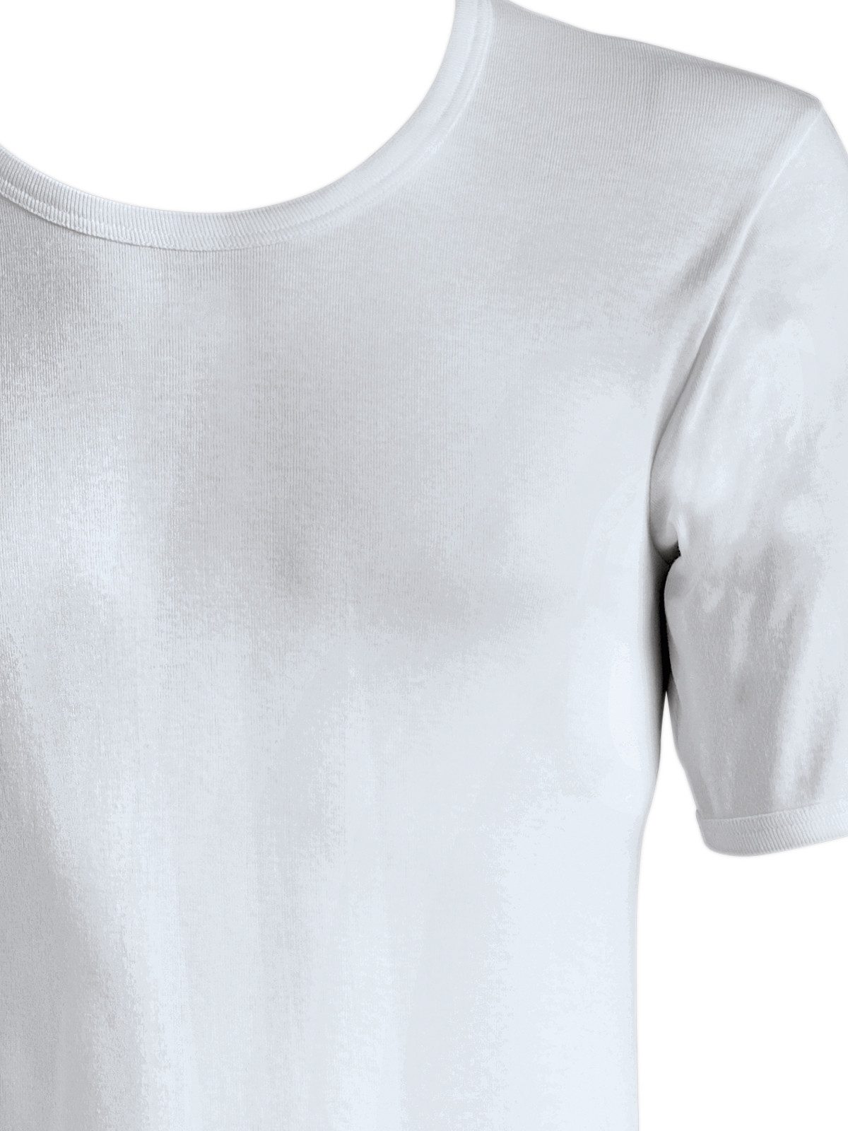Schöller Achselhemd 3er Pack Herren Unterhemd Baumwolle (Packung, 3-St) -