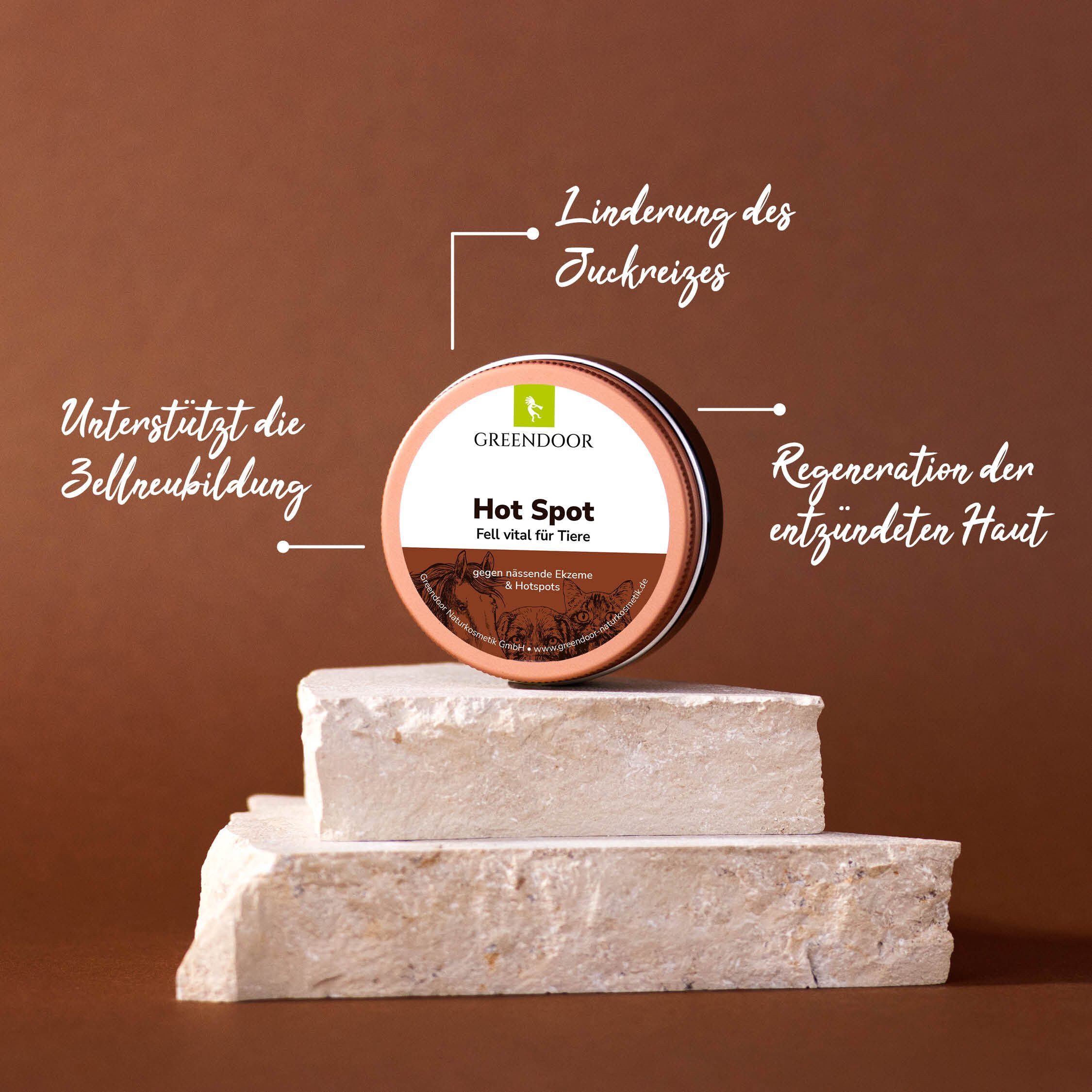GREENDOOR Fellpflege Hot Spot Balsam für Hunde, 0.05 ml günstig online kaufen