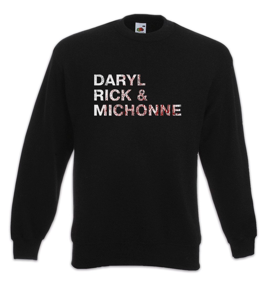 Sweatshirt Daryl Rick & Michone Sweatshirt The Walking TV Series Grimes Dead