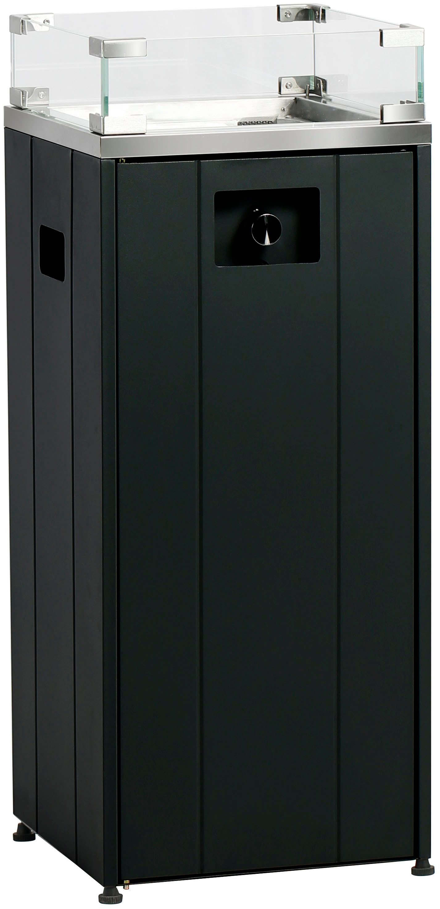 Buschbeck Feuerstelle Malta, BxLxH: 38x38x91 cm, inkl. Lavasteine, für 11 kg Gasflasche