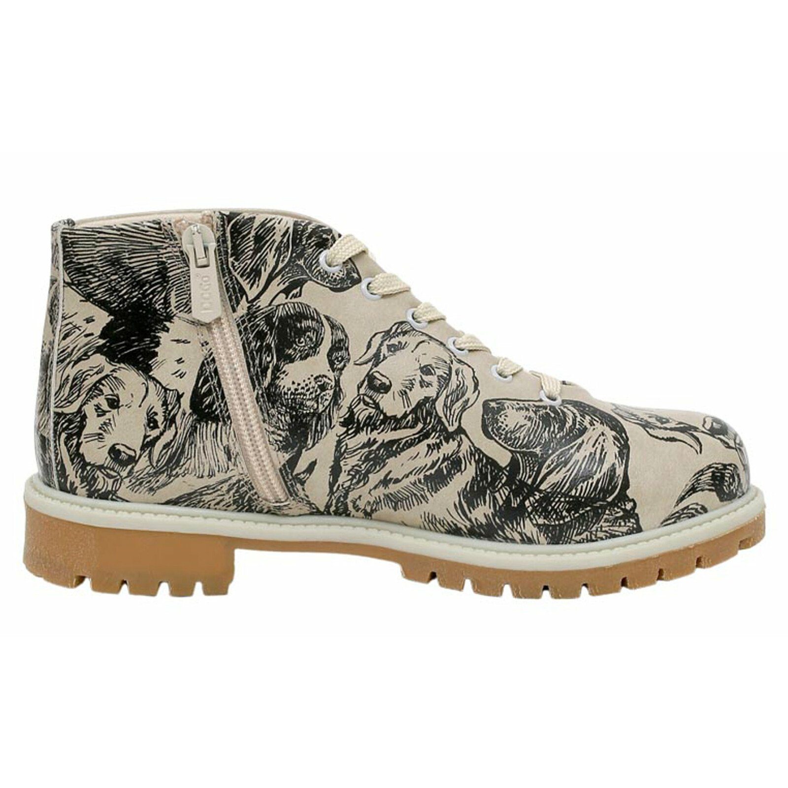 DOGO Shortcut Boots The Life Of Dogs Damen Stiefeletten Stiefel Handgefertigt