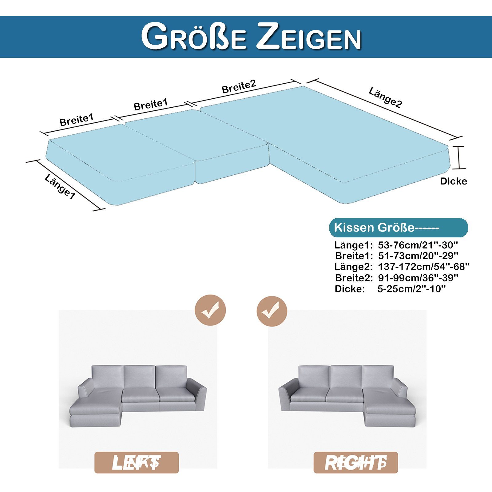 Rosnek Sofahusse Sofa Sitzbezug,Samt Sitzkissenbezug, Stretch,Schonbezug, günstig online kaufen