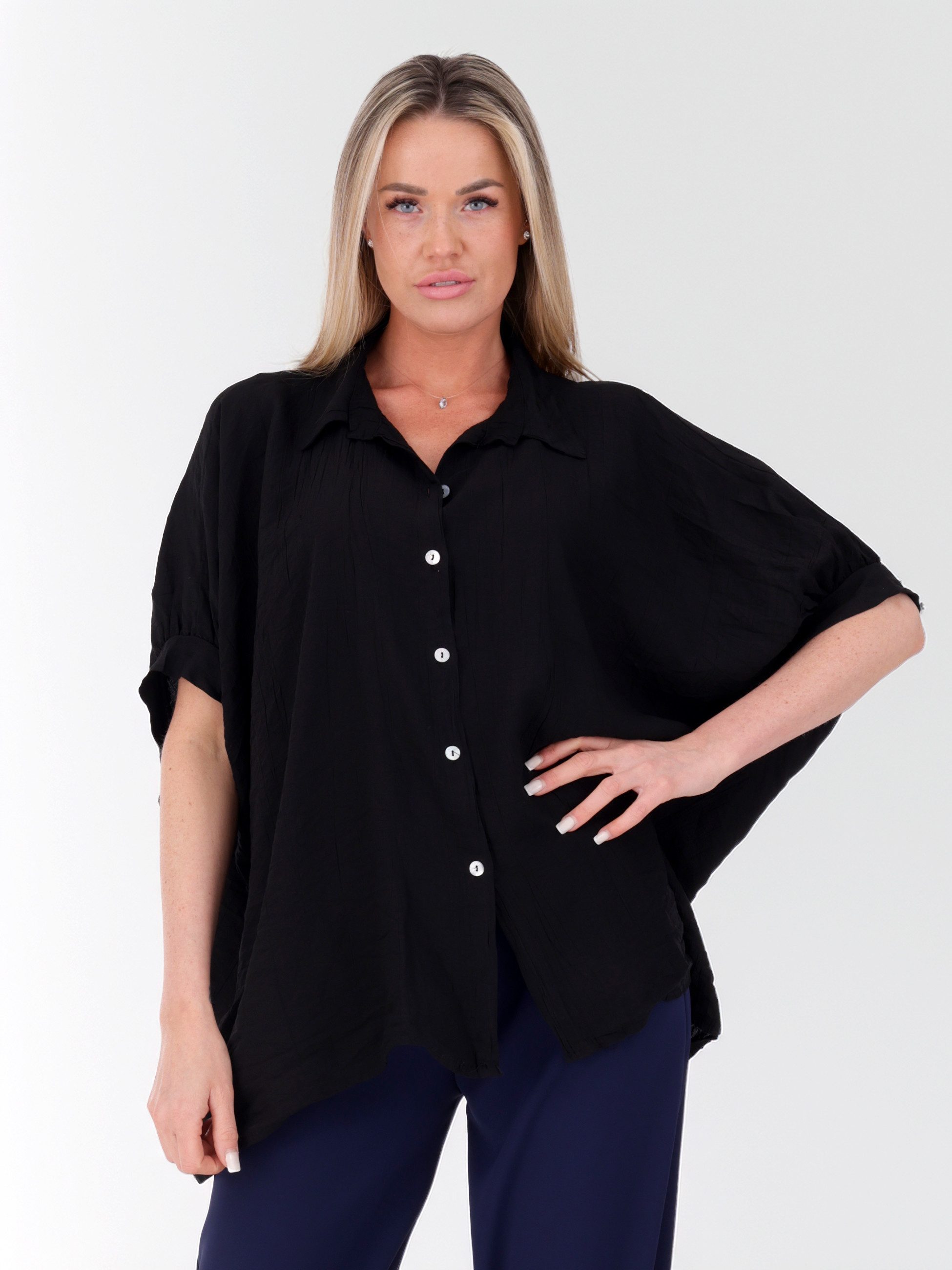 YC Fashion & Style Longbluse Weite günstig online kaufen