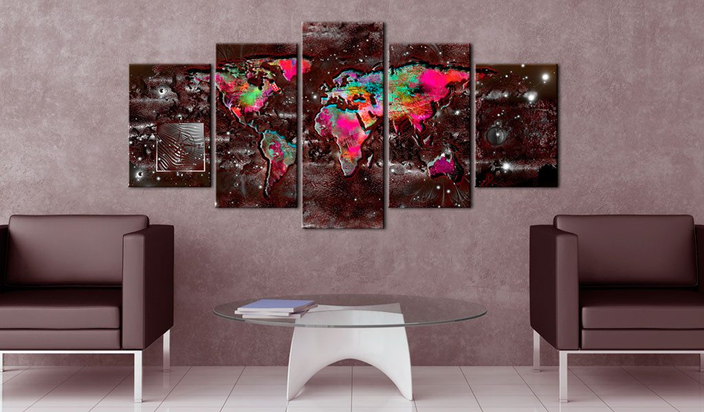 Artgeist Wandbild Colourful Extravagance