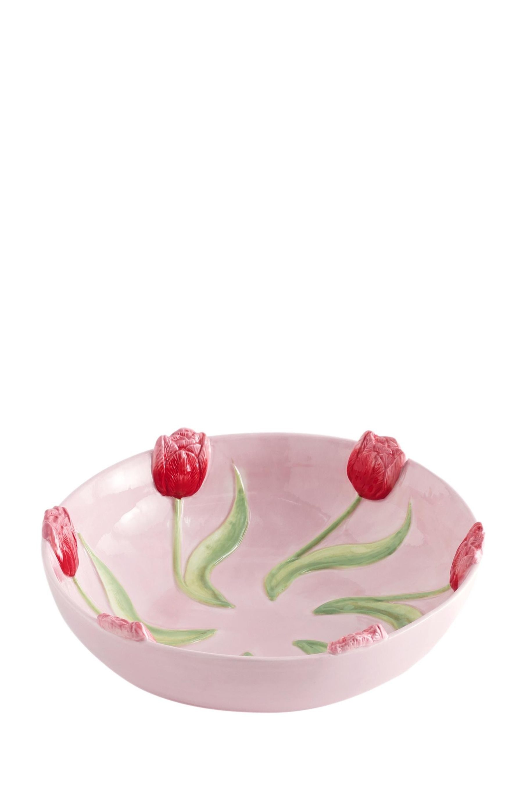 Next Dekoschale Dekorative Keramik-Schüssel, 3D-Tulpe