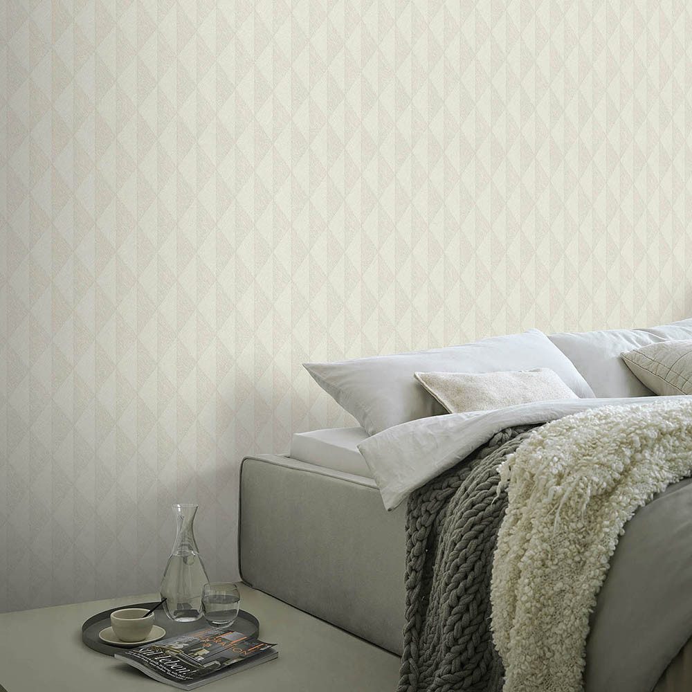 Erismann Vliestapete Texil Optik Grafik Creme 10524-38 Guido Maria Kretschmer