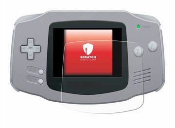 upscreen Schutzfolie für Nintendo Gameboy Advance GBA, Displayschutzfolie, Folie klar Anti-Scratch Anti-Fingerprint