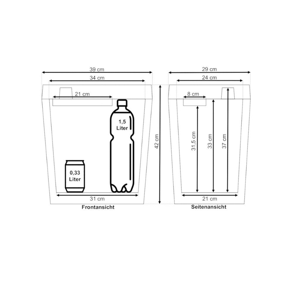Zorn Outdoor Products Kühlbox ZORN Cooler Z 26 LNE PX Akku-Kühlbox & Heizbox EEK: E (A - G) Thermoel